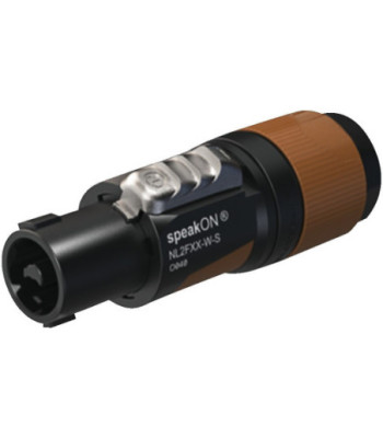 Speakon-stik 2-polet - NL2FXX-W-S