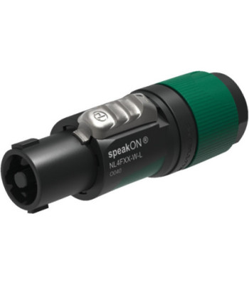 Speakon-stik 4-polet - NL4FXX-W-L