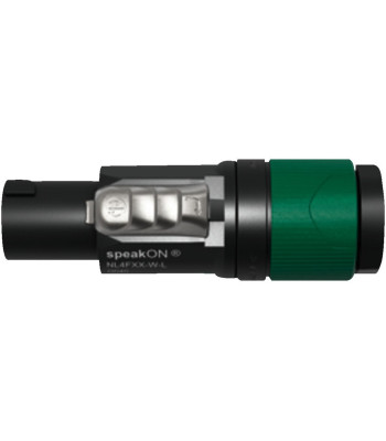 Speakon-stik 4-polet - NL4FXX-W-L