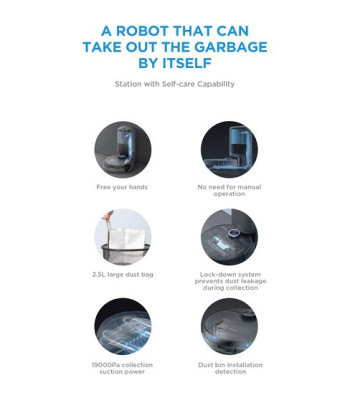 Midea S8+ Robotic vacuum cleaner - Robotstøvsuger