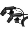GREENCELL Ladekabel Elbil EV09 Typ2 5m - Ladekabel