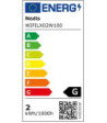 Nedis SmartLife 100 LED 10M hvide lys - Lyskæde