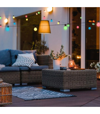 Nedis SmartLife 10 LED 9M farvede pærer - Partylyskæde