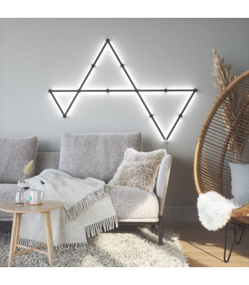 Nanoleaf Lines Skin Black Matte 9pcs
