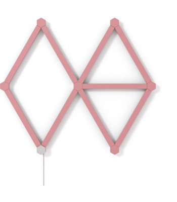 Nanoleaf Lines Skin Pink Matte 9pcs