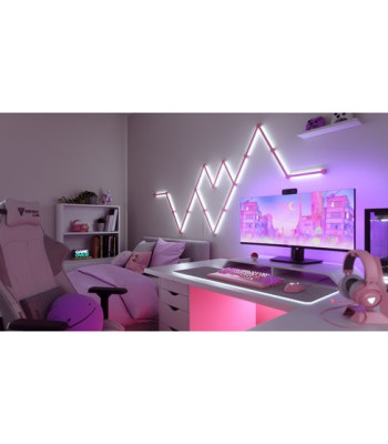 Nanoleaf Lines Skin Pink Matte 9pcs