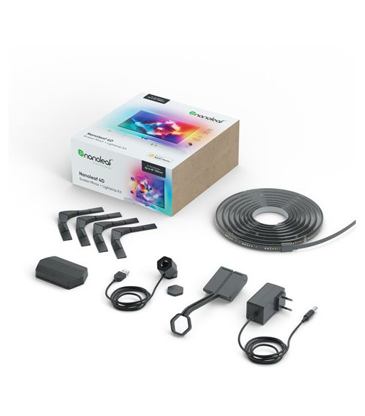 Nanoleaf 4D Screen Mirror + Lightstrip Kit for TV and Monito