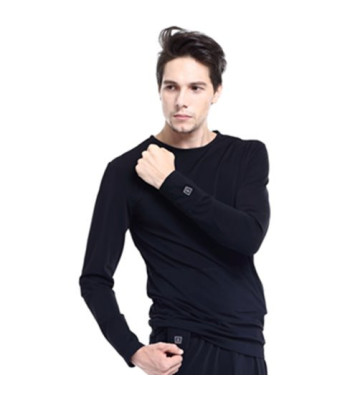 Glovii opvarmet bluse XL. Sort - Beklædning med varme