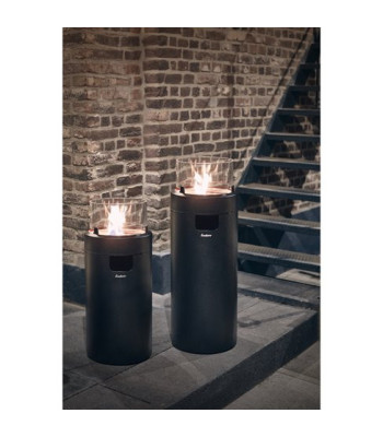 Enders Gas bålsted Nova LED L black/chrome - Bålsted