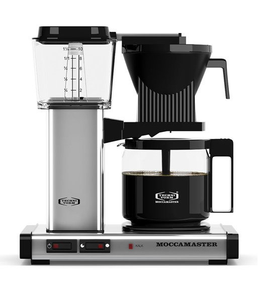 Moccamaster Automatic Polished silver - Kaffemaskine