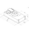 Silverline SC 1176-53 HV - Emhætte til centralventilation