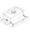 Silverline SC 1153 RF - Emhætte til centralventilation