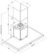 Silverline SC 3120-90 RF CV - Emhætte til centralventilation