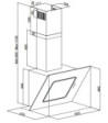 Silverline SC 3422-80 SR - Emhætte til centralventilation