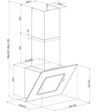 Silverline SC 3422-60 SR - Emhætte til centralventilation