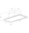 Eico 6365 Skydome 100 H30 - Loftintegreret emhætte