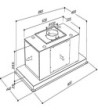 Witt WS958W-3 - Loftintegreret emhætte