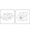 Witt Cubic 90 B - Loftintegreret emhætte