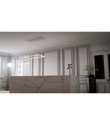 Witt Marble White - Loftintegreret emhætte med lampe