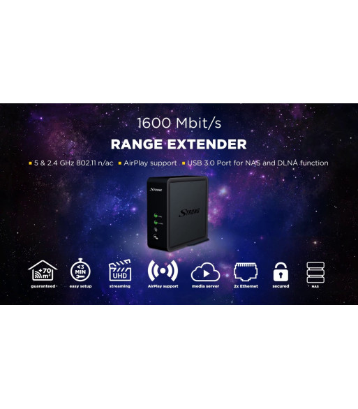 Strong 1600 Mbit/s Range Extender Strong 1600 Mbit/s Range Extender