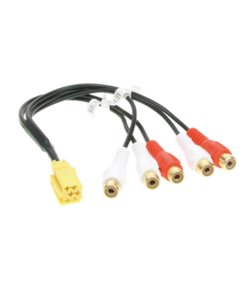 MINI-ISO TIL PHONO 5-KANALS