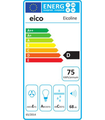 Eico 6304 Eicoline N - Skabsintegreret emhætte