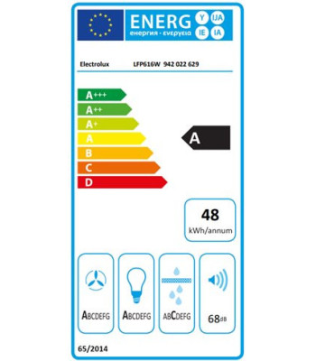 Electrolux LFP616W - Skabsintegreret emhætte