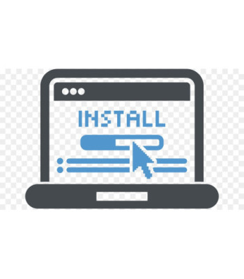 Service: Computer installation // grundopkørsel af maskine