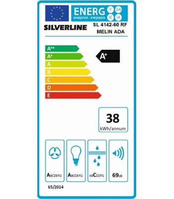 Silverline SL 4142-60 RF - Frithængende emhætte