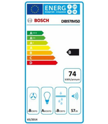 Bosch DIB97IM50 - Frithængende emhætte