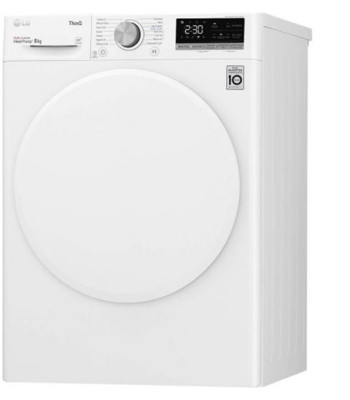 LG F0RV308N1WD - Kondenstørretumbler med varmepumpe