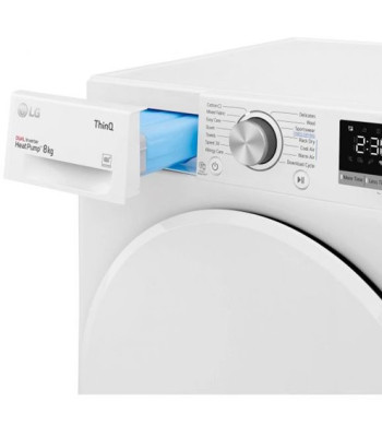 LG F0RV308N1WD - Kondenstørretumbler med varmepumpe
