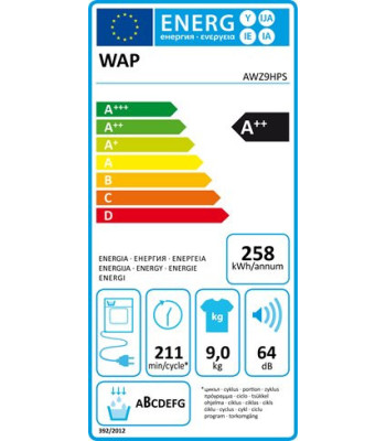 Whirlpool Pro AWZ9HPS - Tørretumbler