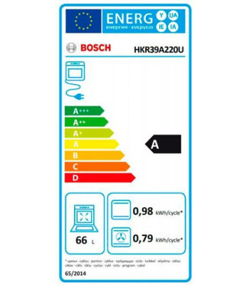 Bosch HKR39A220U - Glaskeramisk komfur