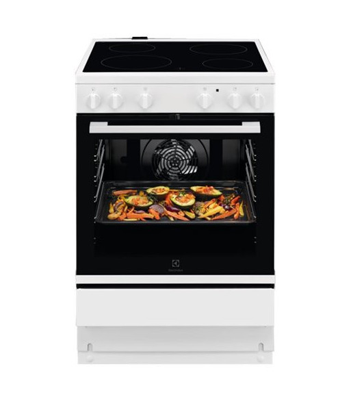 Electrolux LKR64000NW - Glaskeramisk komfur