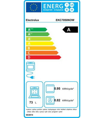Electrolux EKC7050NOW 230V - Glaskeramisk komfur
