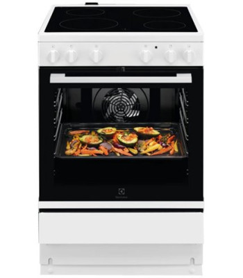 Electrolux LKR64003SW-400 - Glaskeramisk komfur 400V