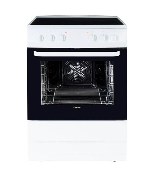 Cylinda S6162KV - Glaskeramisk komfur