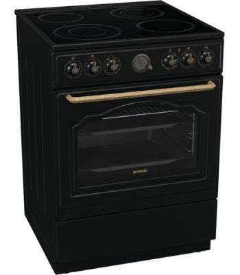 Gorenje GECS6B70CLB - Glaskeramisk komfur