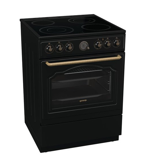 Gorenje GECS6B70CLB - Glaskeramisk komfur