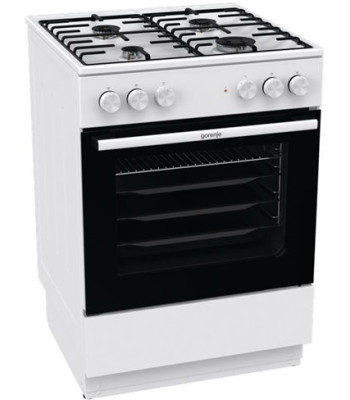 Gorenje GK6A60WH - Gaskomfur med el ovn