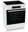 Gorenje GEC6D60WPB - Glaskeramisk komfur