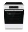 Gorenje GEC6D60WPB - Glaskeramisk komfur