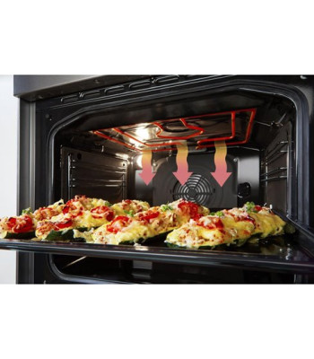 Gorenje GEC6D60WPB - Glaskeramisk komfur