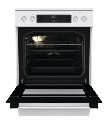 Gorenje GEC6D60WPB - Glaskeramisk komfur