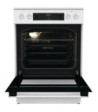 Gorenje GEC6D60WPB - Glaskeramisk komfur