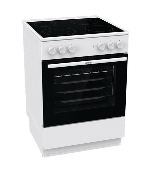 Gorenje GEC6A60WB - Glaskeramisk komfur Gorenje GEC6A60WB - Glaskeramisk komfur
