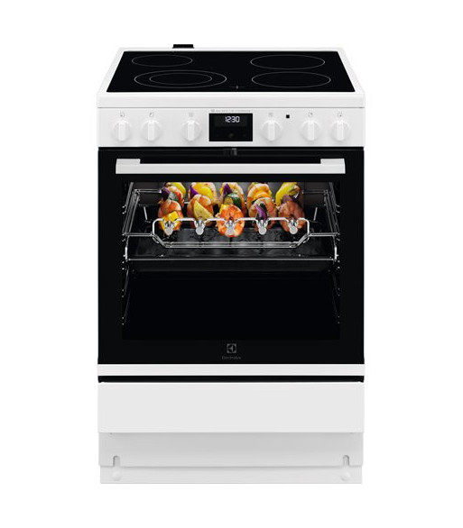 Electrolux LKR66449NW - Glaskeramisk komfur
