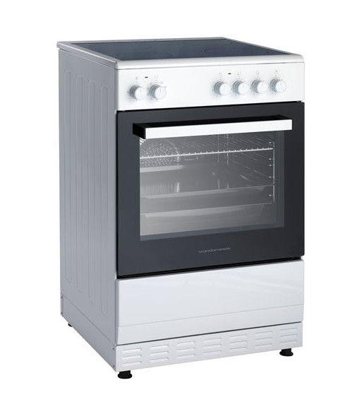 Scandomestic FCC800W - Glaskeramisk komfur