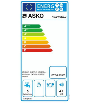 ASKO DWC 5926 - Opvaskemaskine